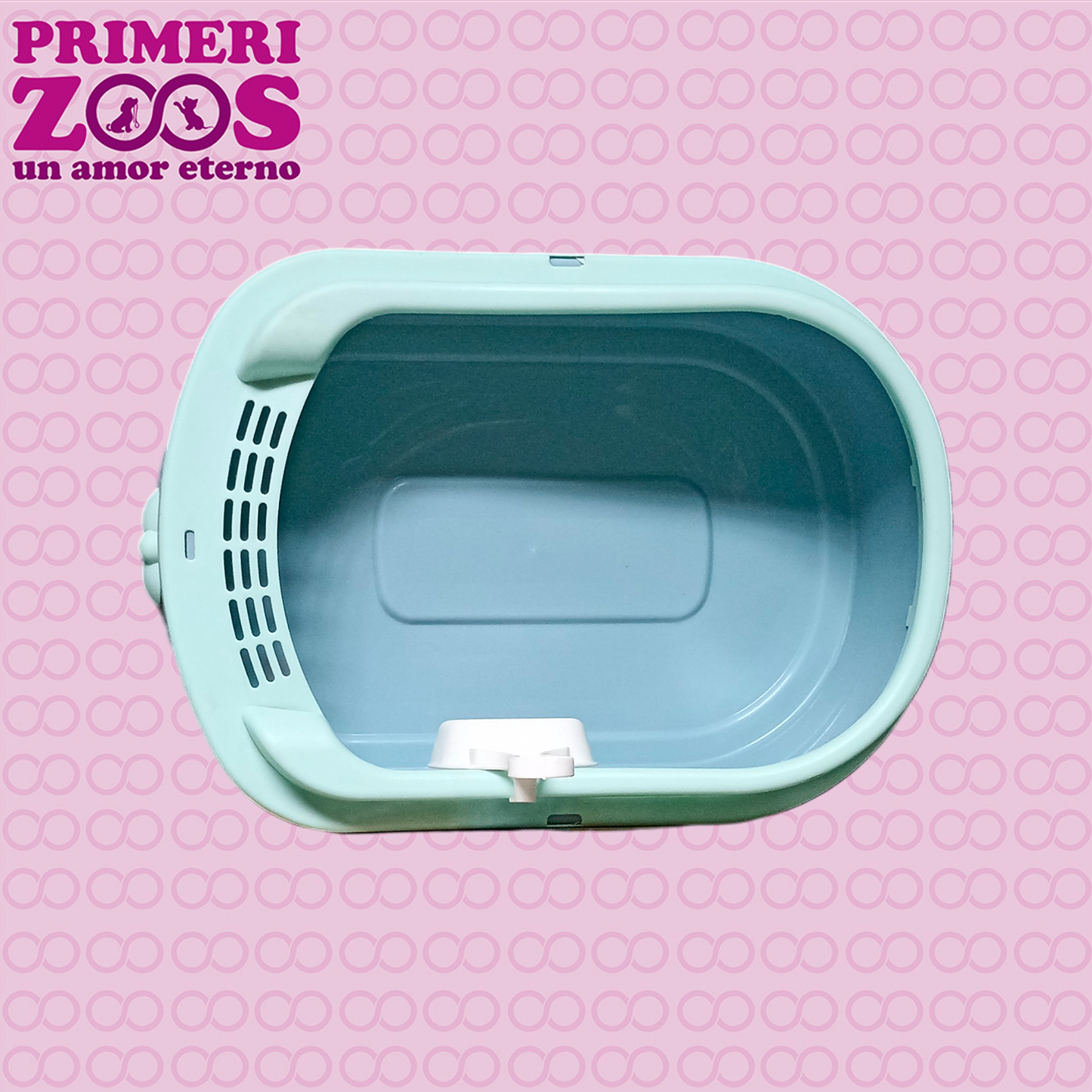 Arenero para Gato con Pala - diseño Caras