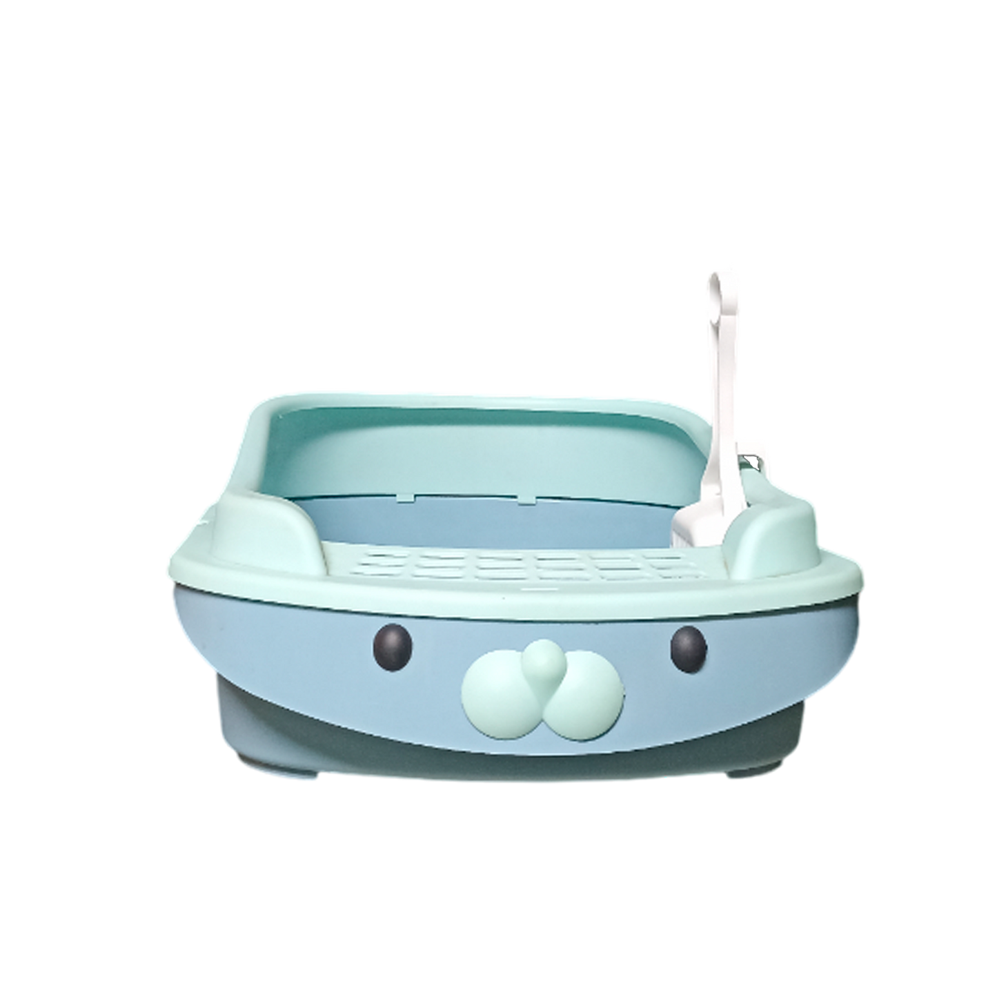 Arenero para Gato con Pala - diseño Caras