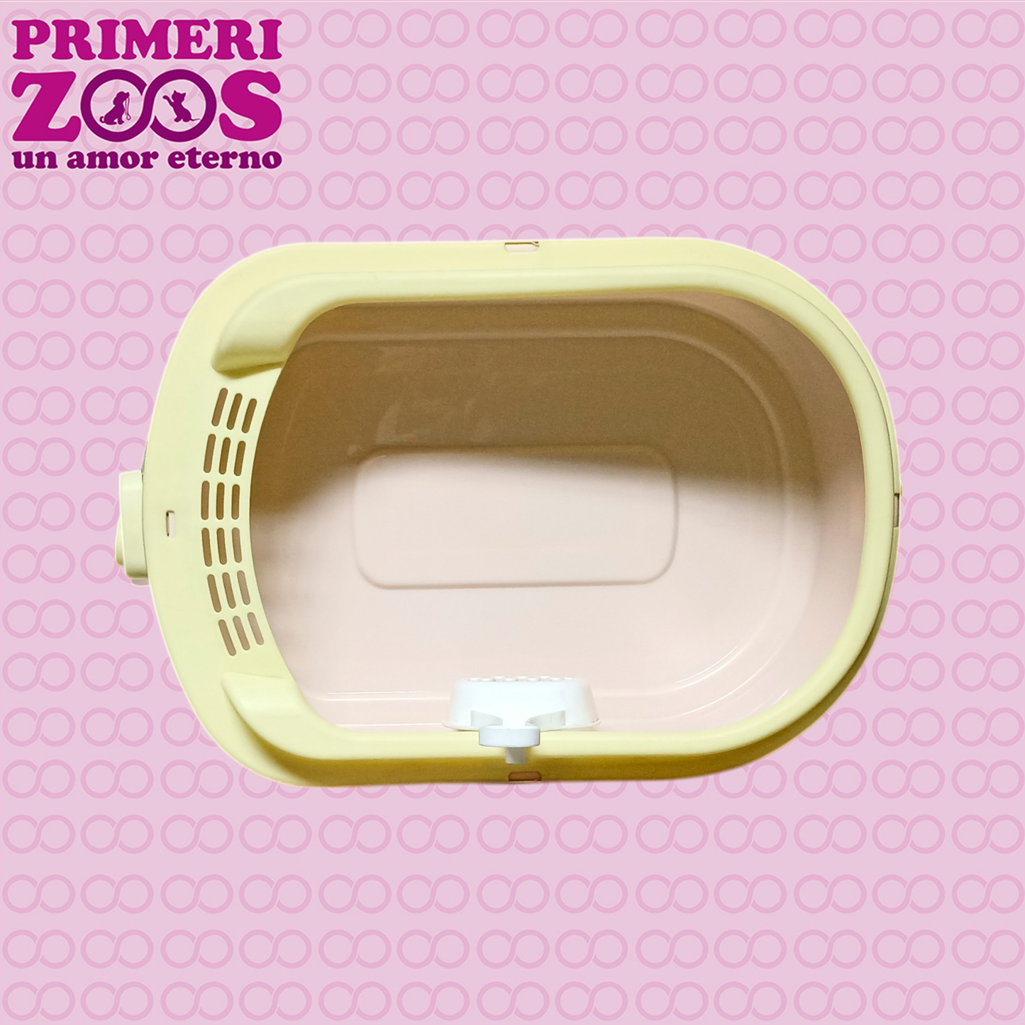 Arenero para Gato con Pala - diseño Caras