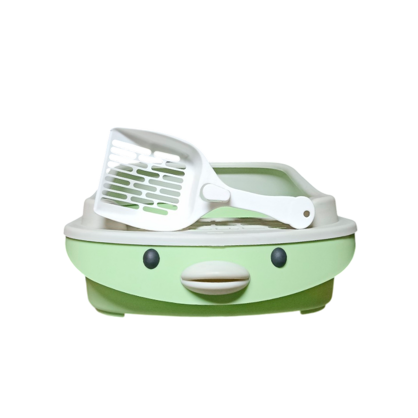 Arenero para Gato con Pala - diseño Caras