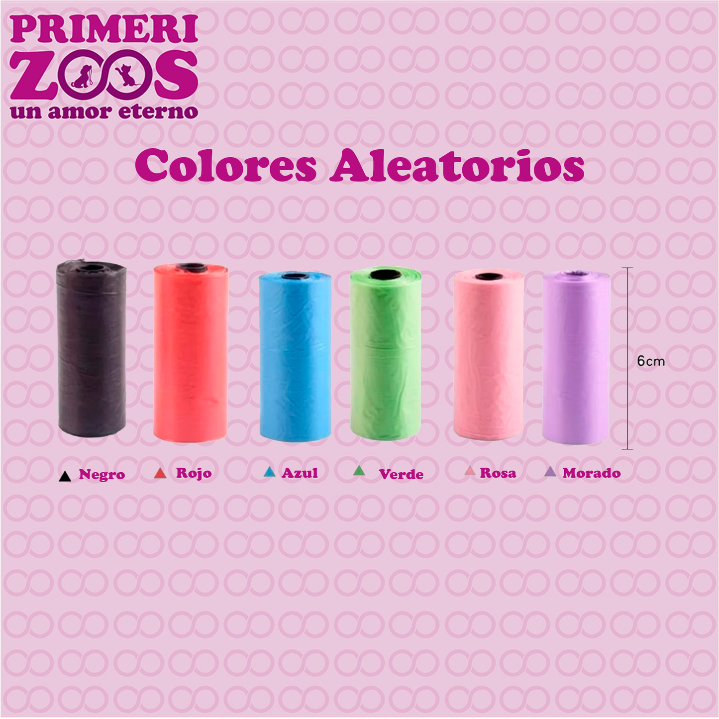 Bolsas Sanitarias para Desechos y Heces Liso (desechables)