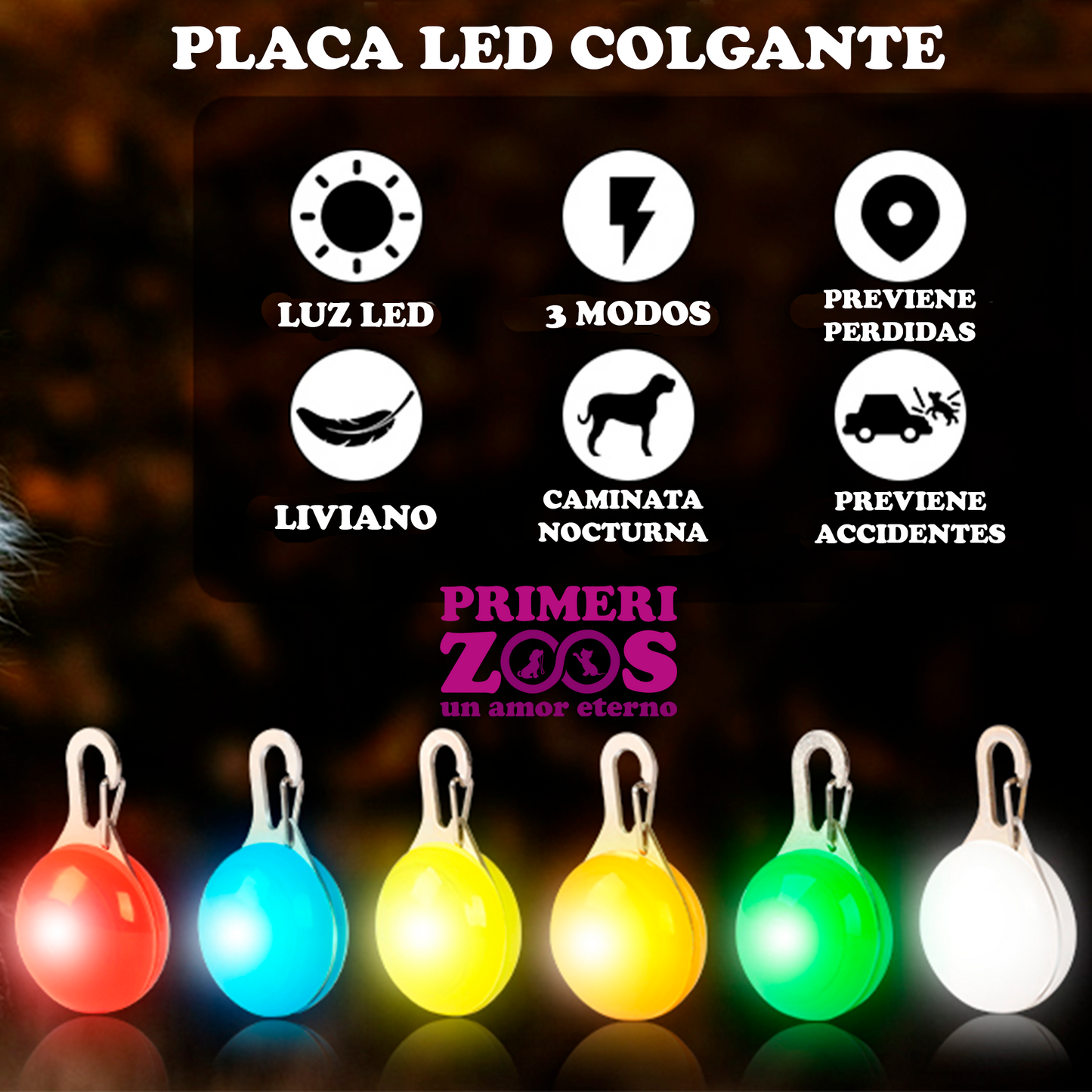 💡 Placa Luminosa LED diseño bola