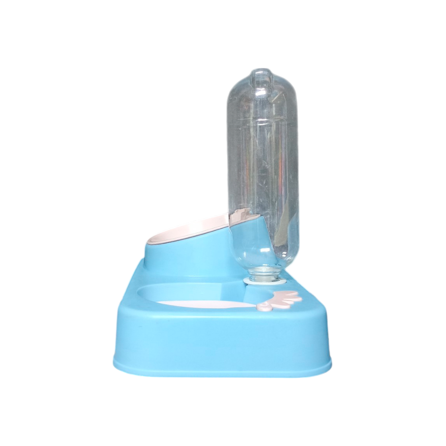 Plato para Gato doble con dispensador de agua por gravedad 500ml