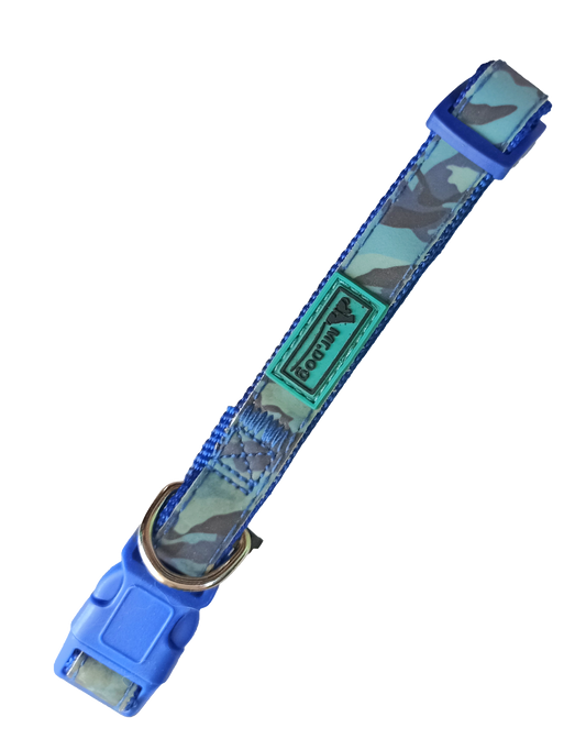 Collar para Perro o Gatpo Inicial Diseño Camuflaje