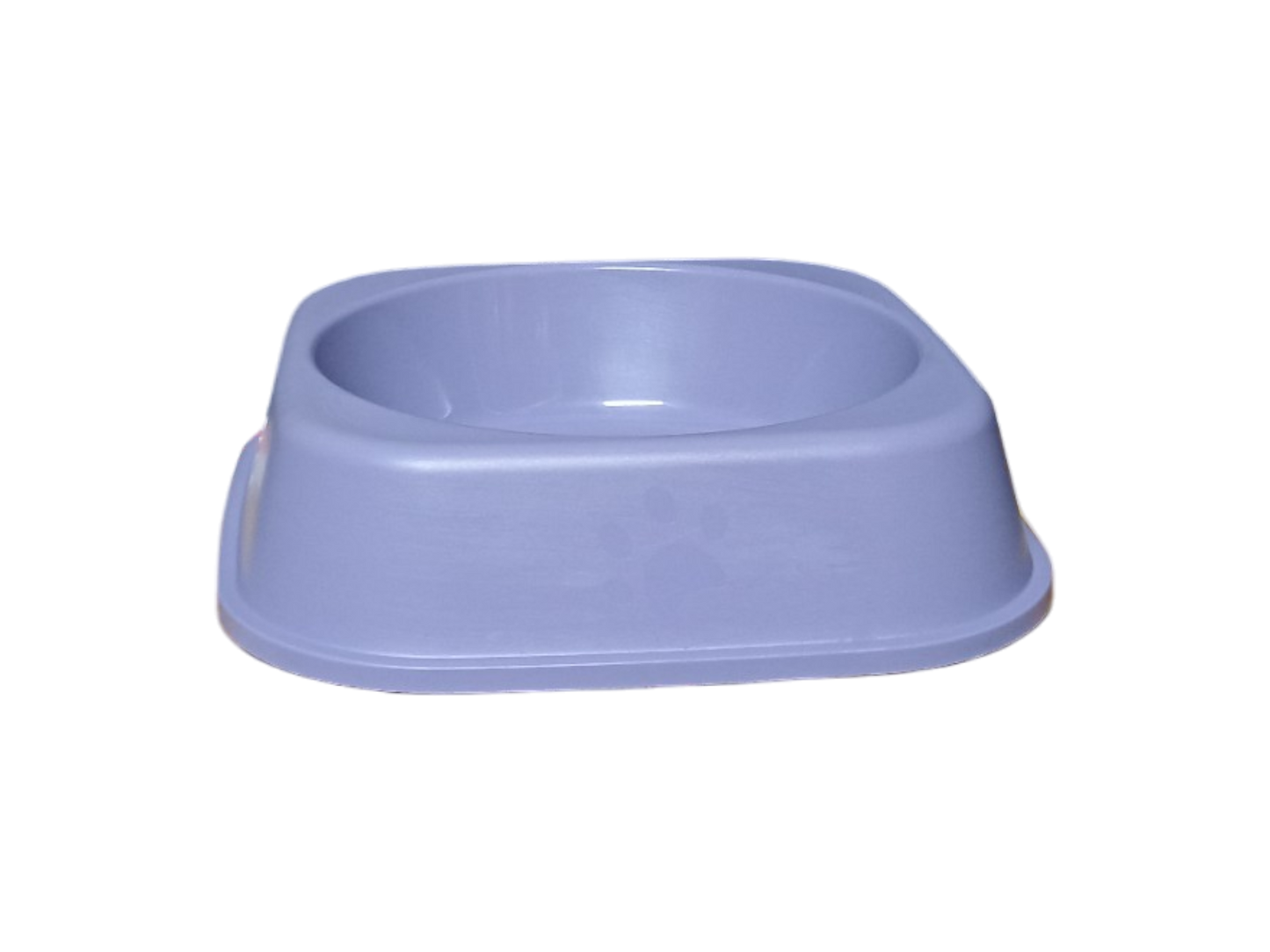 Plato Cuadrado Diseño Huellita