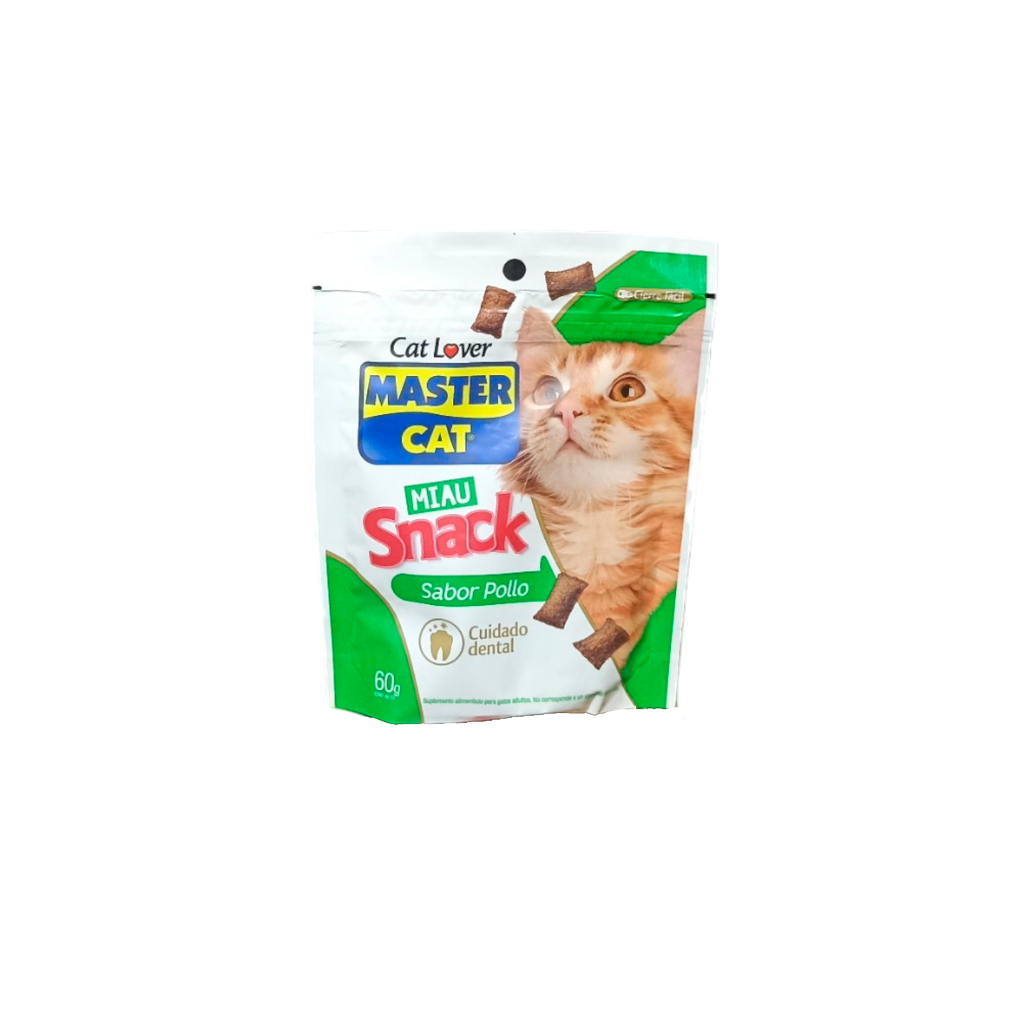 Snack para gato sabor pollo 60 gr - Master Cat