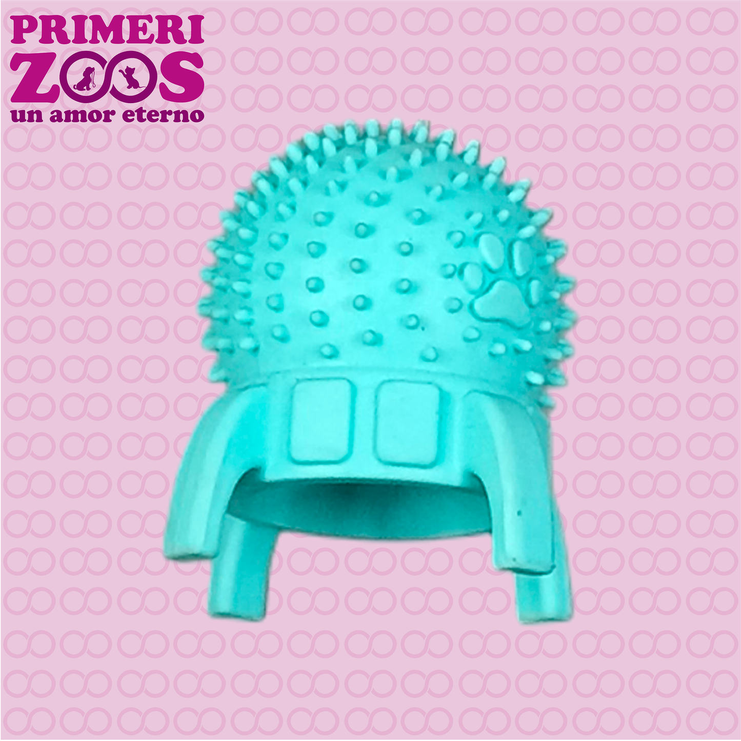 Juguete de goma para perro Forma Cohete