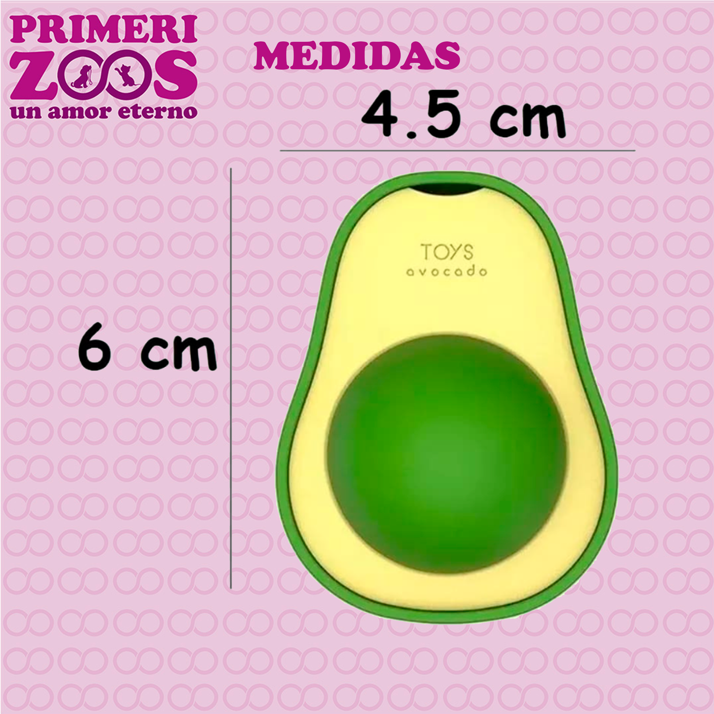Bola de Catnip Diseño Palta