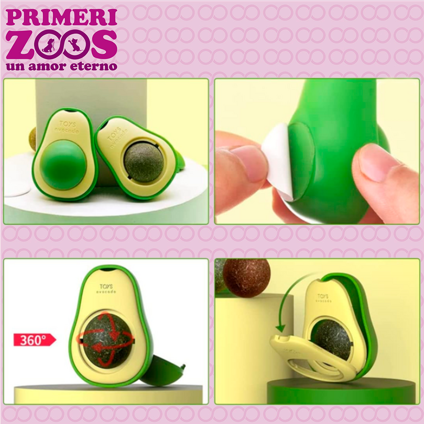 Bola de Catnip Diseño Palta