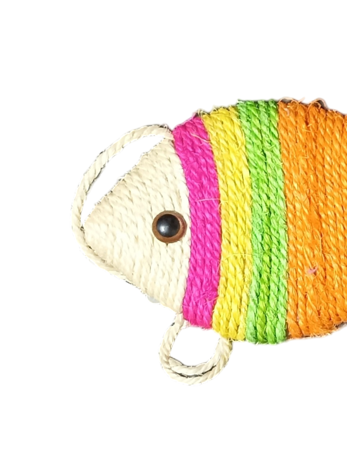 Rascador para gato forma de pez