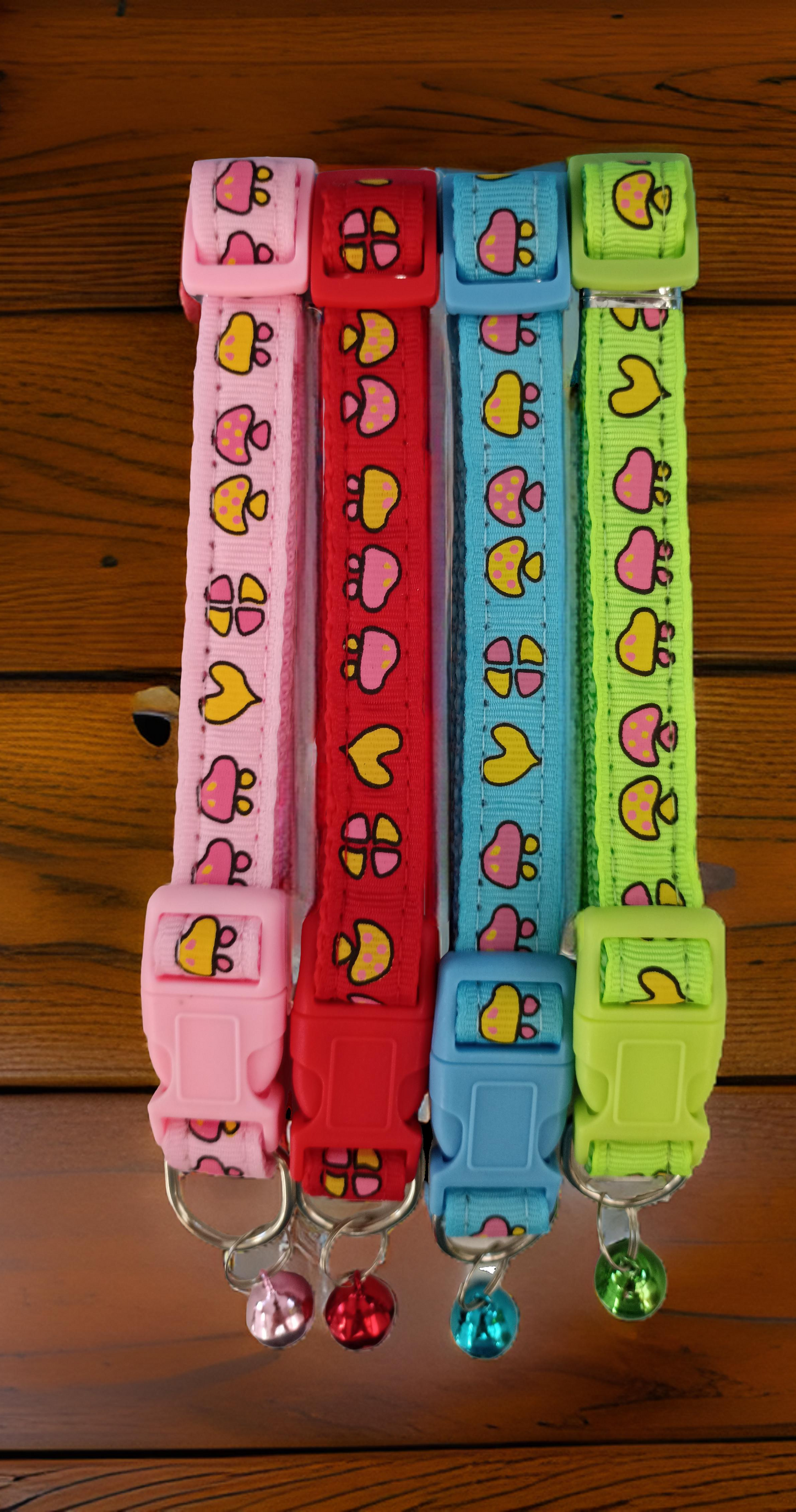 Collar para Perro o Gato Diseño Honguitos
