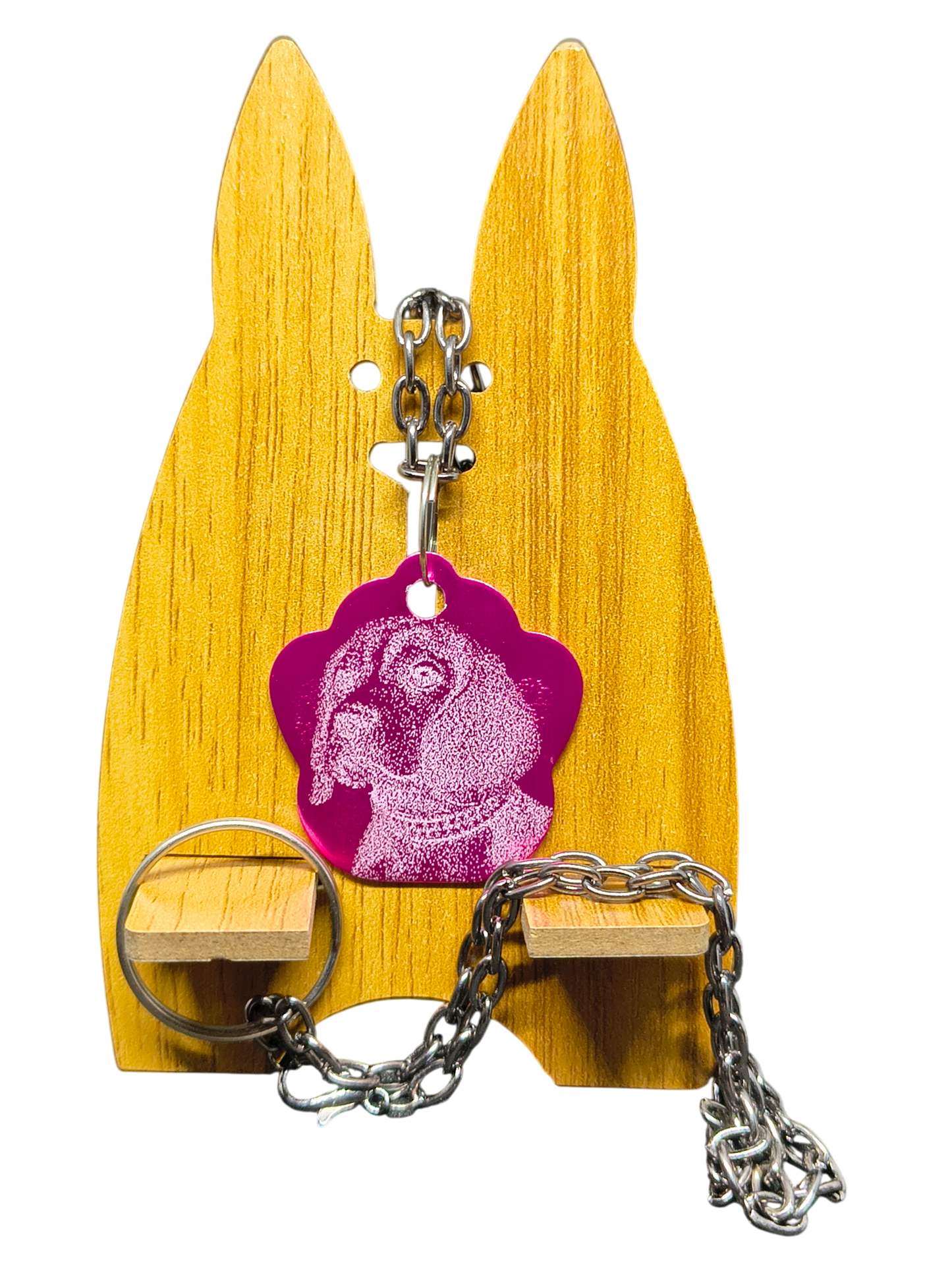 Placa con foto para Petlovers - Fotograbado + Mensaje