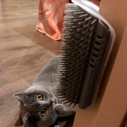 Cepillo para gato esquinero + Catnip