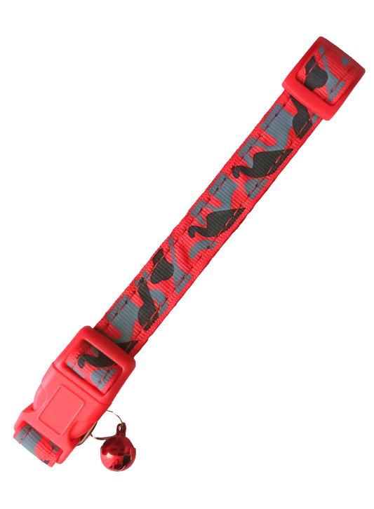 Collar para Perro o Gatpo Inicial Diseño Camuflaje