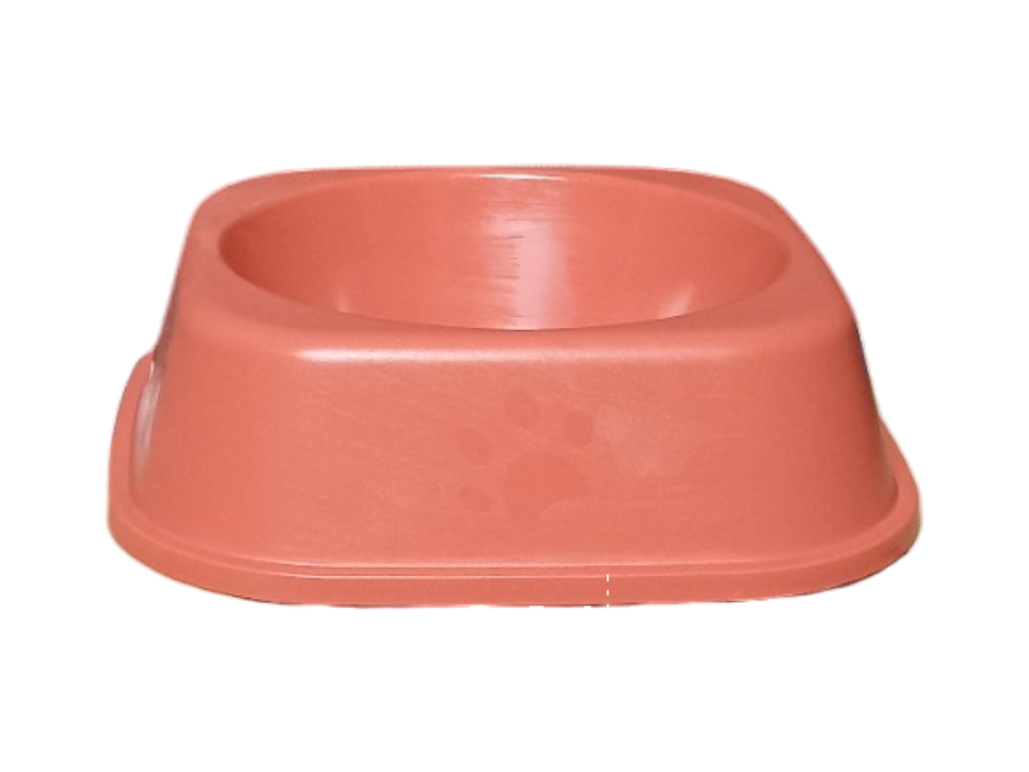 Plato Cuadrado Diseño Huellita