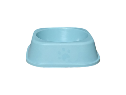 Plato Cuadrado Diseño Huellita