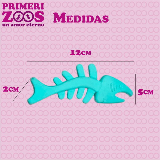 Juguete de Goma para Perro Forma Espinas de Pez
