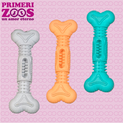 Juguete de Goma para Perro Estimulante Forma Hueso