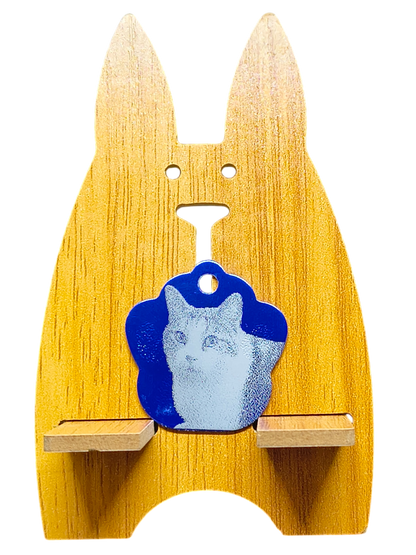 Placa con foto para Petlovers - Fotograbado + Mensaje