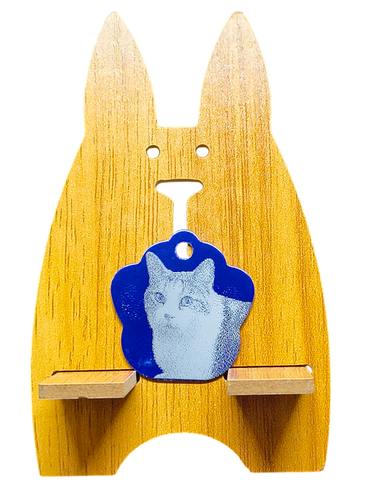 Placa con foto para Petlovers - Fotograbado + Mensaje