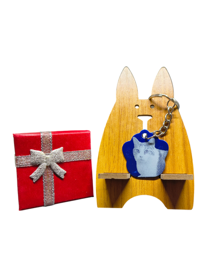 Placa con foto para Petlovers - Fotograbado + Mensaje