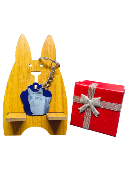 Placa con foto para Petlovers - Fotograbado + Mensaje