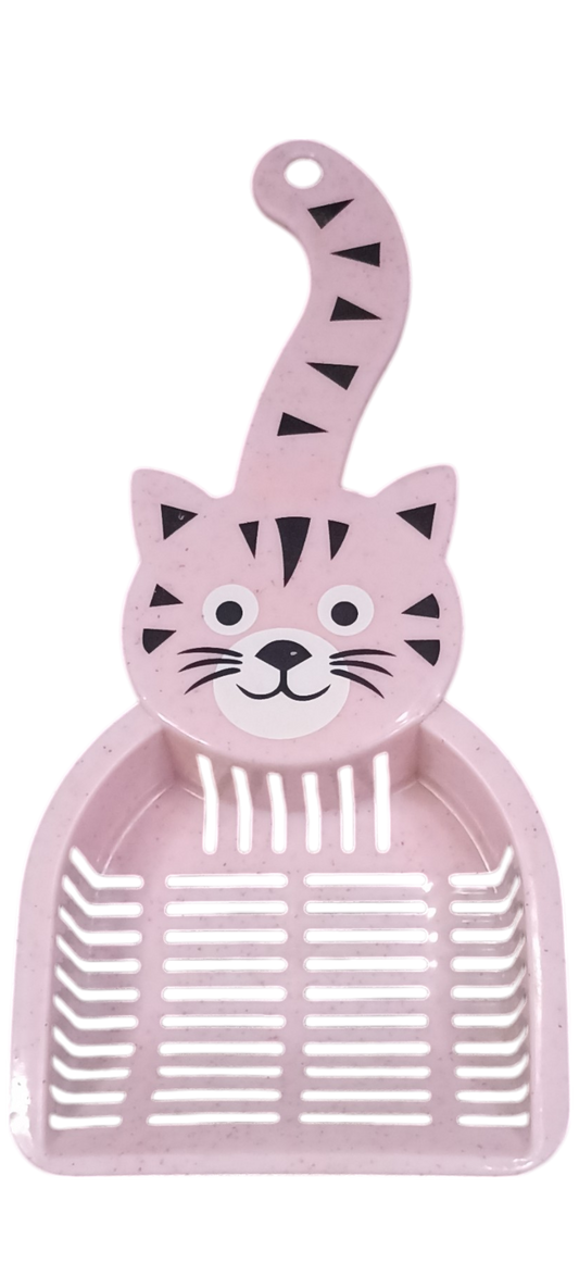 Pala para Arenero con Cara de Gato