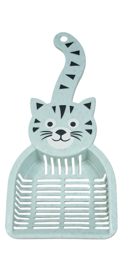 Pala para Arenero con Cara de Gato