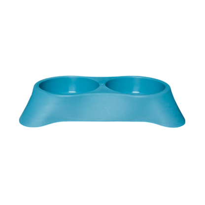 Plato Doble para perro o gato - Antivuelco - Trapezoidal