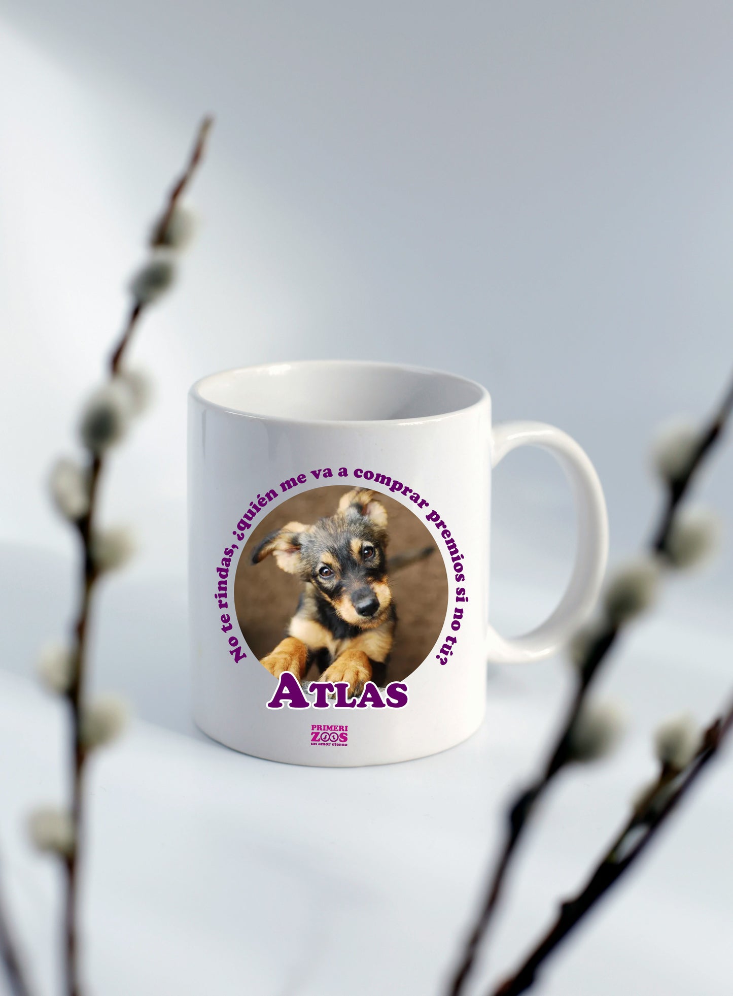 Taza con Ilustración Personalizada Frases Motivacionales