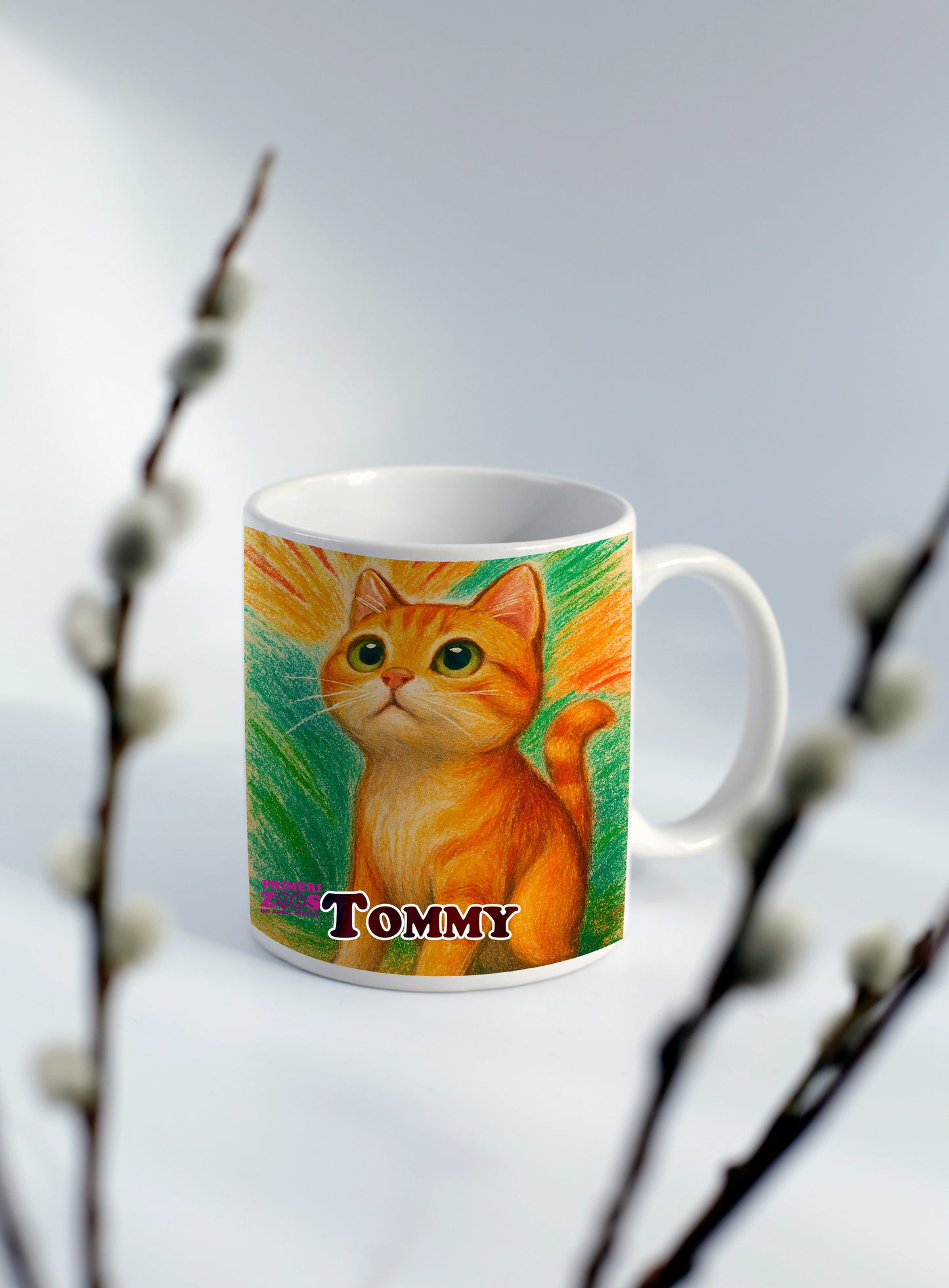 Taza con Ilustración Personalizada Caricatura