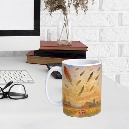 Taza con foto de Gallinas