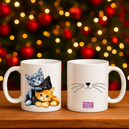 Taza con Ilustración Gatitos