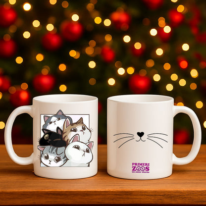 Taza con Ilustración Gatitos