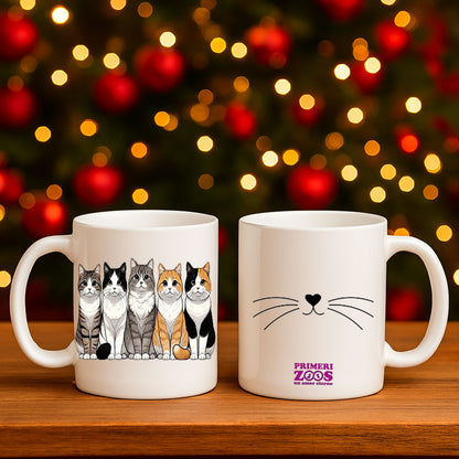 Taza con Ilustración Gatitos