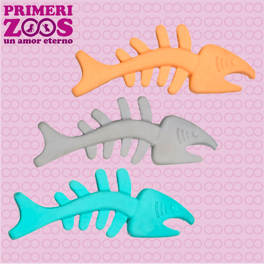 Juguete de Goma para Perro Forma Espinas de Pez